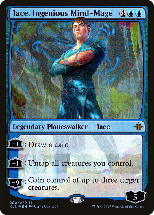 Jace, Ingenious Mind-Mage (XLN-280) - Ixalan Foil