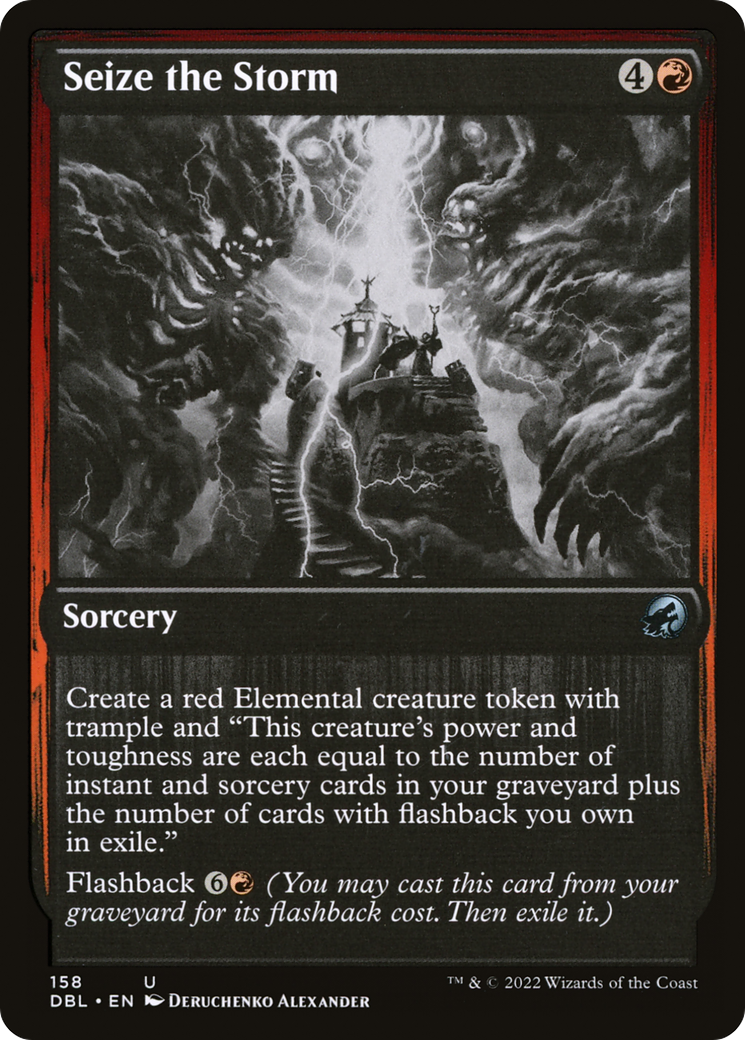 Seize the Storm  (DBL-158) - Innistrad: Double Feature