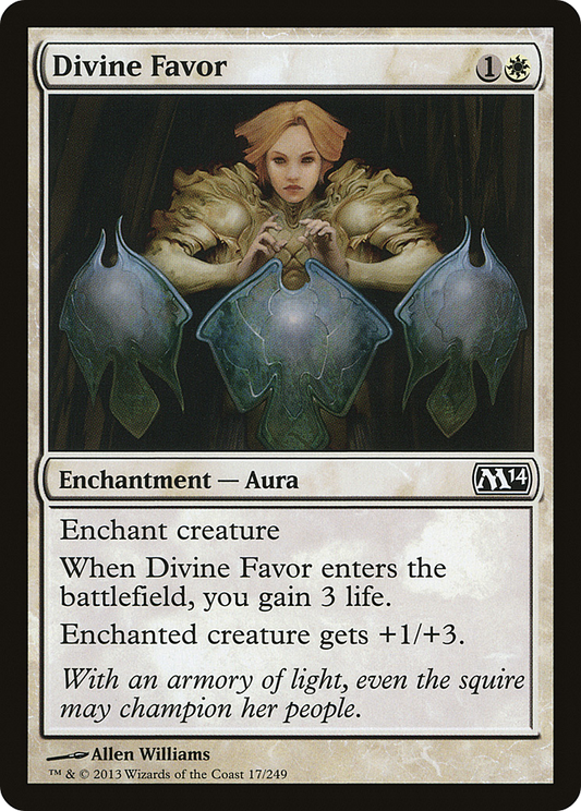 Divine Favor (M14-017) - Magic 2014