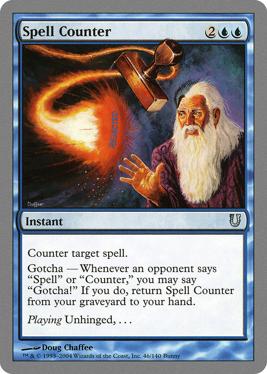 Spell Counter (UNH-046) - Unhinged Foil