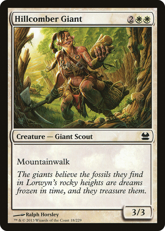 Hillcomber Giant (MMA-018) - Modern Masters Foil