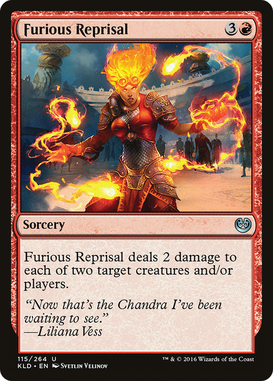 Furious Reprisal (KLD-115) - Kaladesh