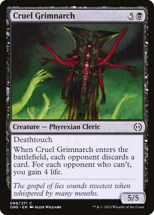 Cruel Grimnarch (ONE-088) - Phyrexia: All Will Be One