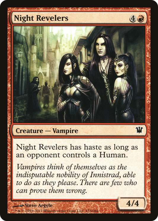 Night Revelers (ISD-153) - Innistrad Foil