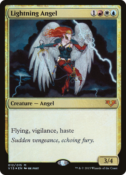 Lightning Angel (V15-012) - From the Vault: Angels Foil