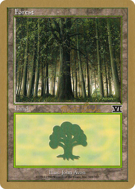 Forest (WC99-ML349) - World Championship Decks 1999