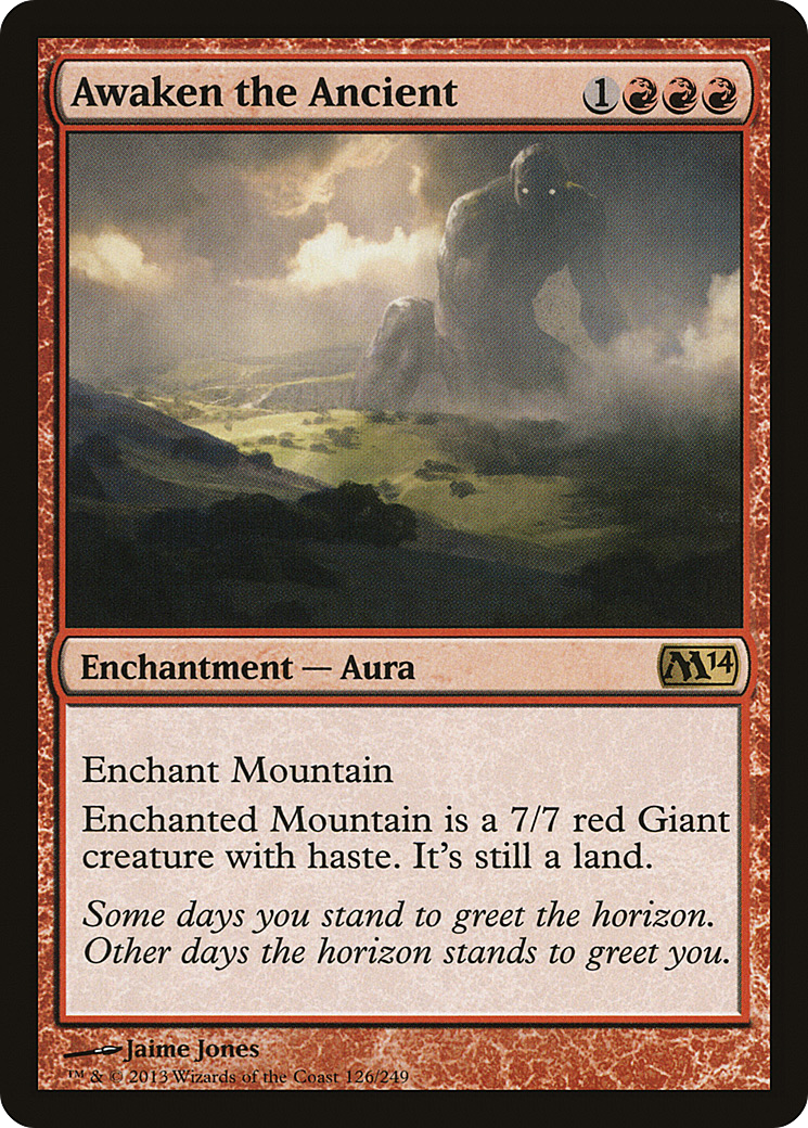 Awaken the Ancient (M14-126) - Magic 2014