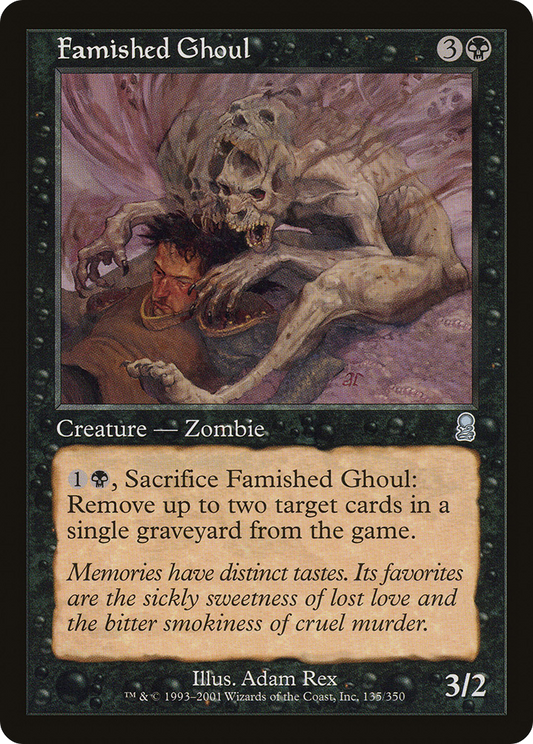 Famished Ghoul (ODY-135) - Odyssey Foil