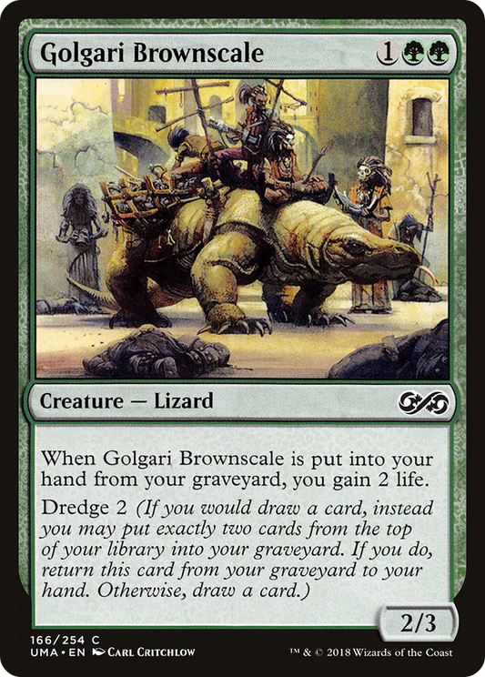 Golgari Brownscale (UMA-166) - Ultimate Masters