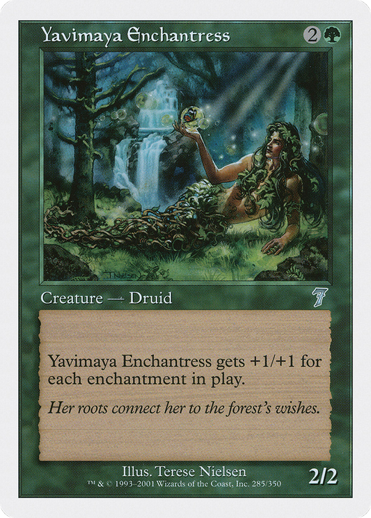 Yavimaya Enchantress (7ED-285) - Seventh Edition