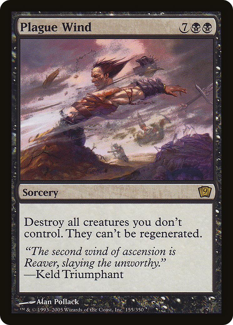 Plague Wind (9ED-155★) - Ninth Edition Foil