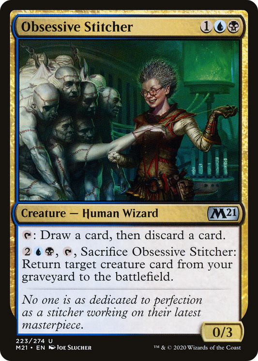 Obsessive Stitcher (M21-223) - Core Set 2021