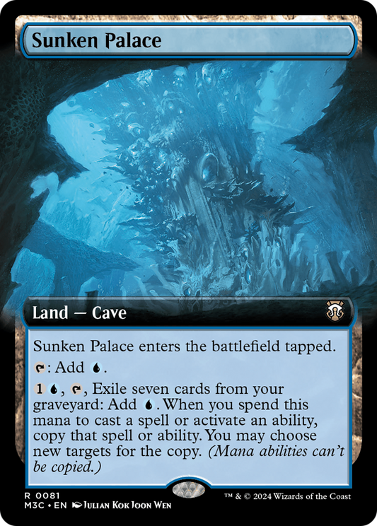 Sunken Palace (M3C-081) - Modern Horizons 3 Commander: (Extended Art) Foil