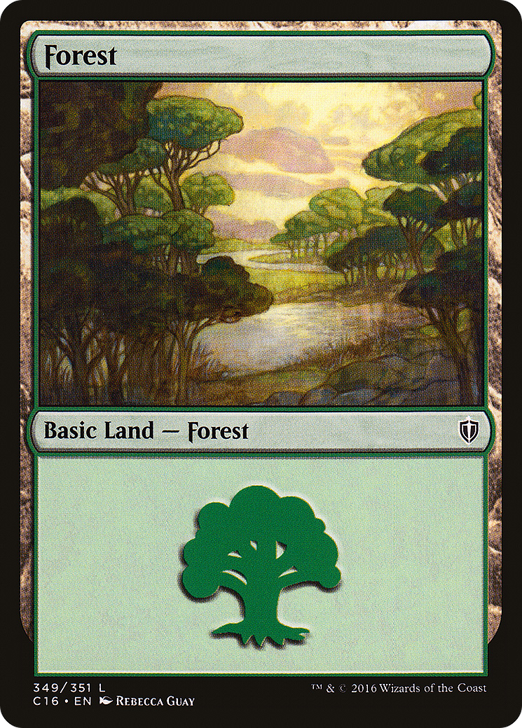 Forest (C16-349) - Commander 2016