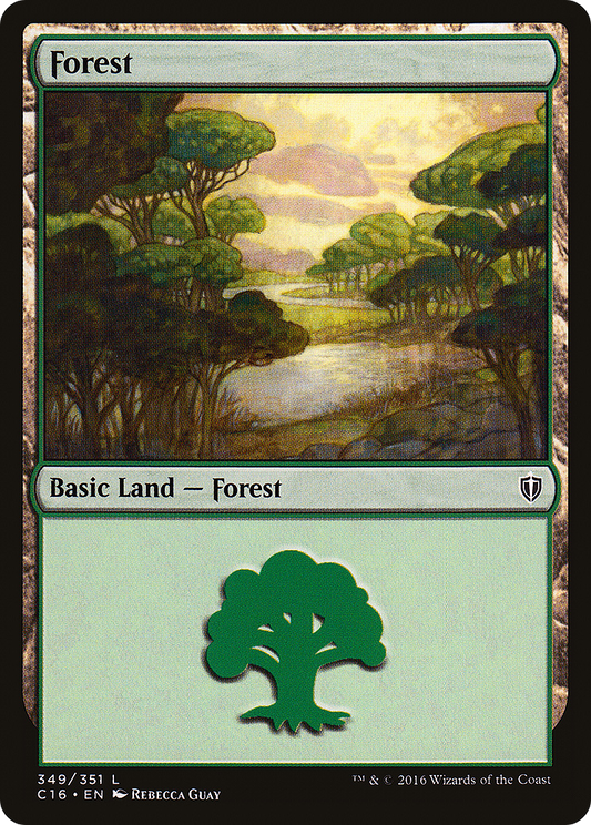 Forest (C16-349) - Commander 2016