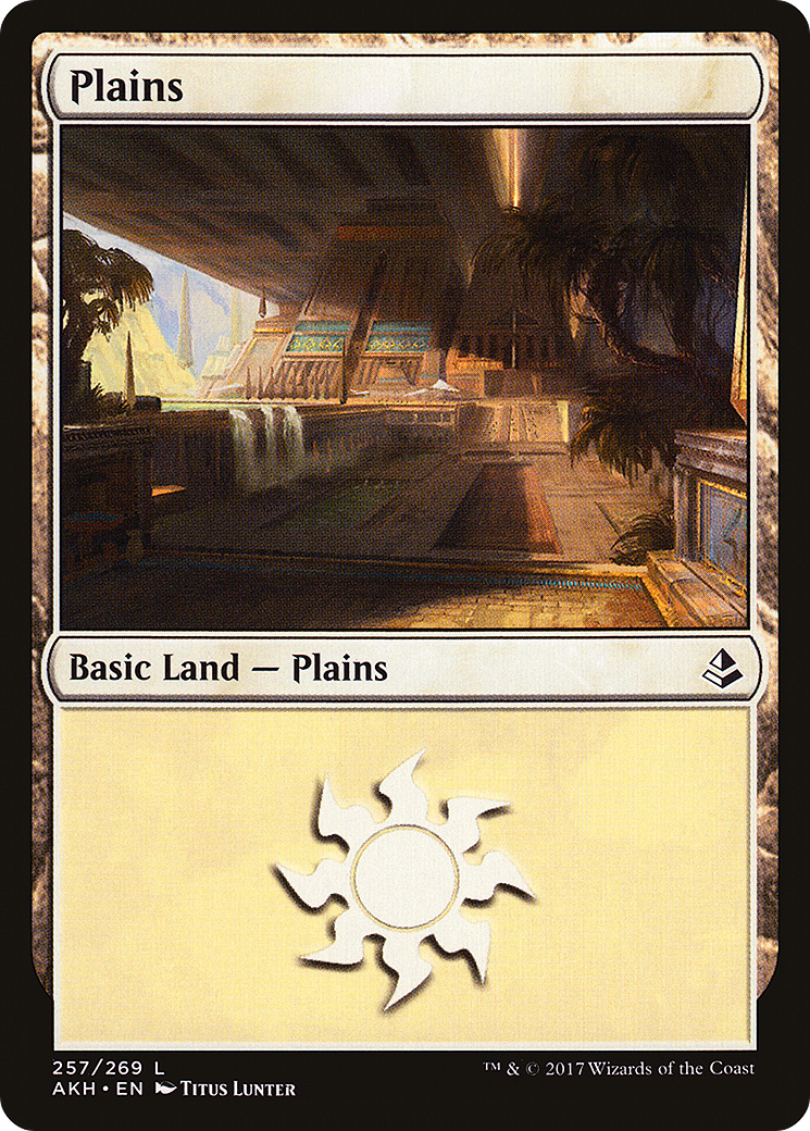 Plains (AKH-257) - Amonkhet Foil