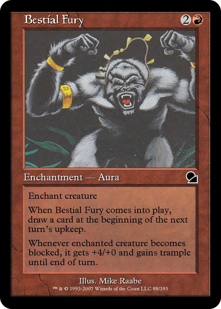 Bestial Fury (ME1-088) - Masters Edition Foil