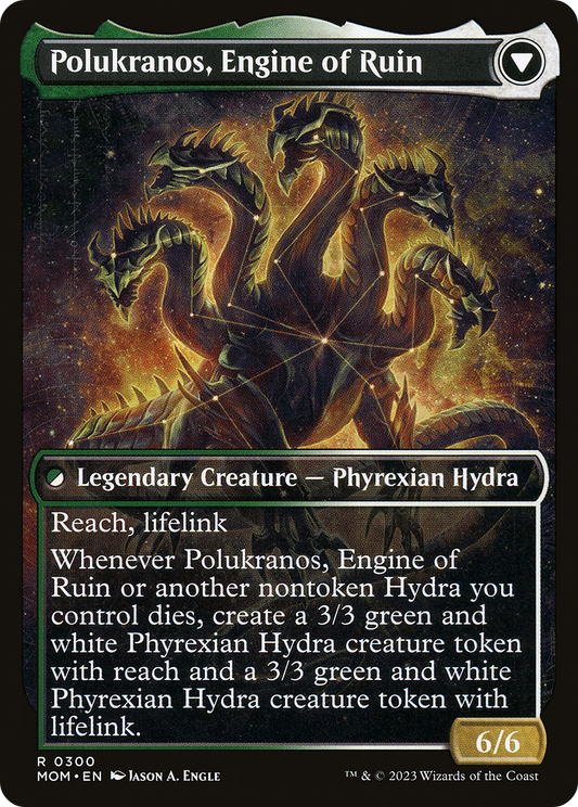 Polukranos Reborn (Showcase) (MOM-300) - March of the Machine: (Showcase)