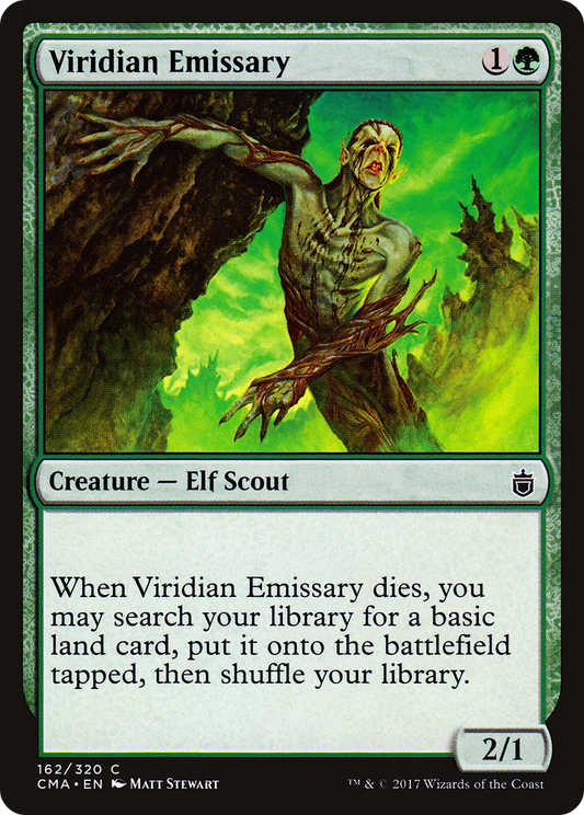 Viridian Emissary (CMA-162) - Commander Anthology