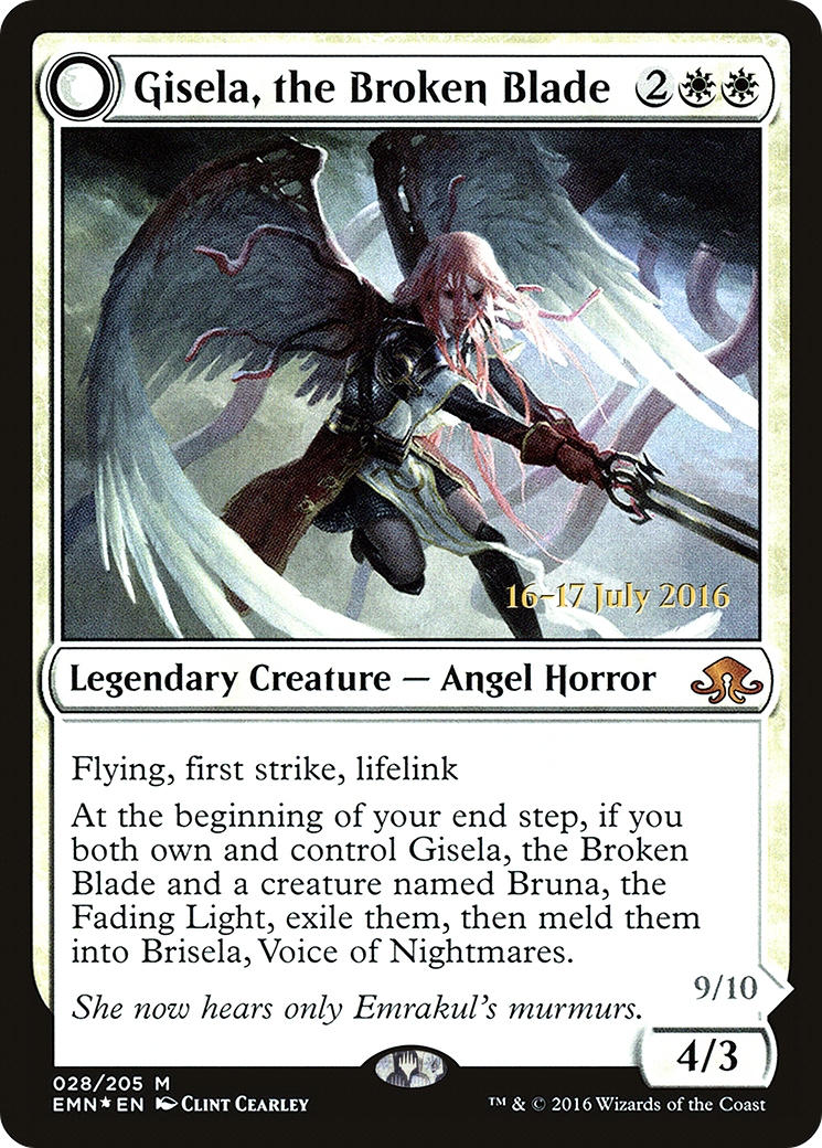 Gisela, the Broken Blade (PEMN-28S) - Eldritch Moon Promos: (mooneldrazidfc) Foil