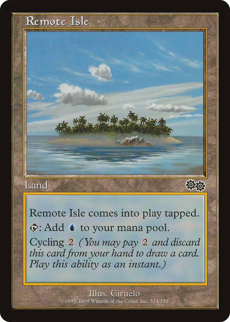 Remote Isle (USG-324) - Urza's Saga