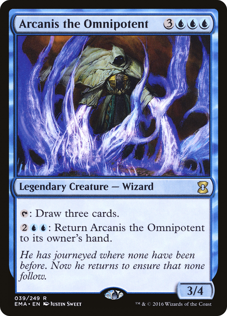 Arcanis the Omnipotent (EMA-039) - Eternal Masters Foil