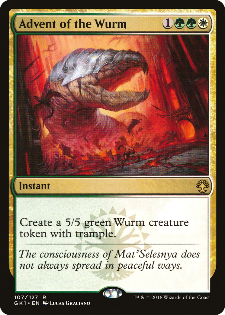 Advent of the Wurm (GK1-107) - GRN Guild Kit