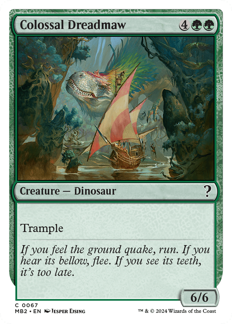 Colossal Dreadmaw (MB2-067) - Mystery Booster 2