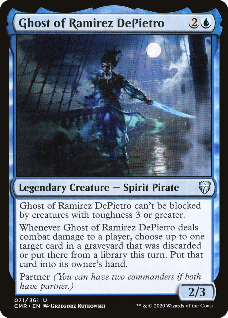 Ghost of Ramirez DePietro (CMR-071) - Commander Legends Foil