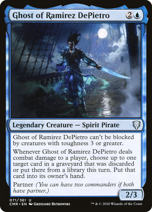 Ghost of Ramirez DePietro (CMR-071) - Commander Legends Foil