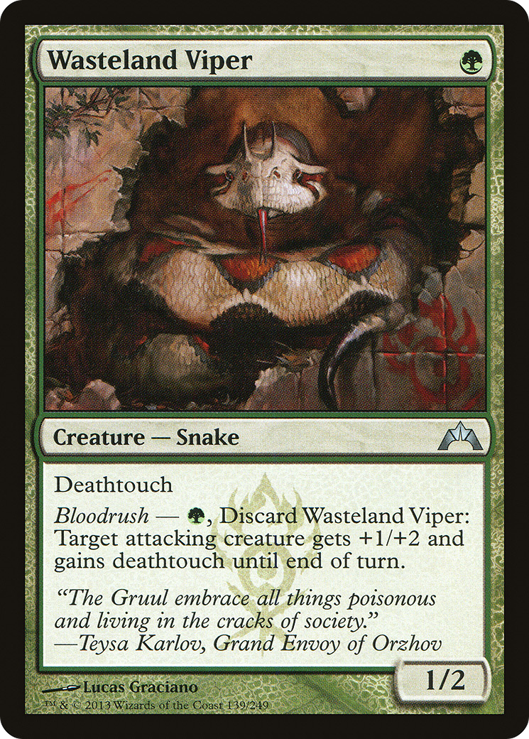 Wasteland Viper (GTC-139) - Gatecrash