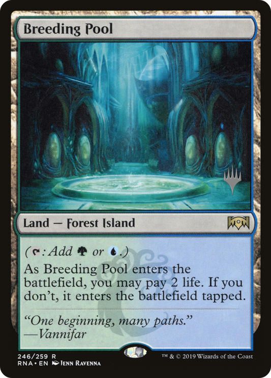 Breeding Pool (PPELD-246P) - Ravnica Allegiance Promos (Promo Pack) Foil