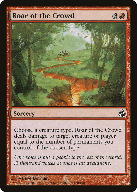 Roar of the Crowd (MOR-100) - Morningtide Foil