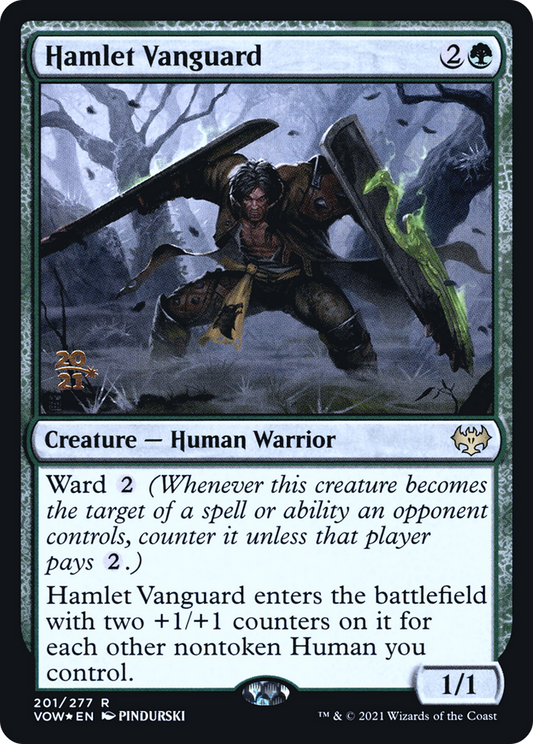 Hamlet Vanguard (PVOW-201S) - Innistrad: Crimson Vow Promos Foil