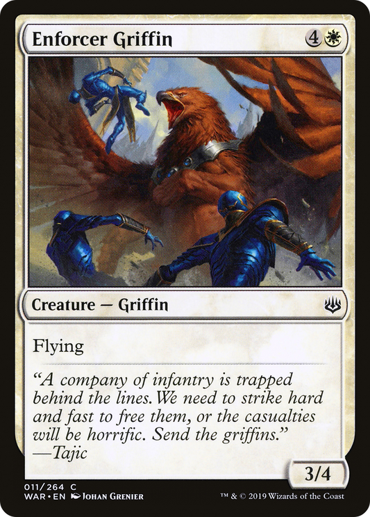 Enforcer Griffin (WAR-011) - War of the Spark Foil