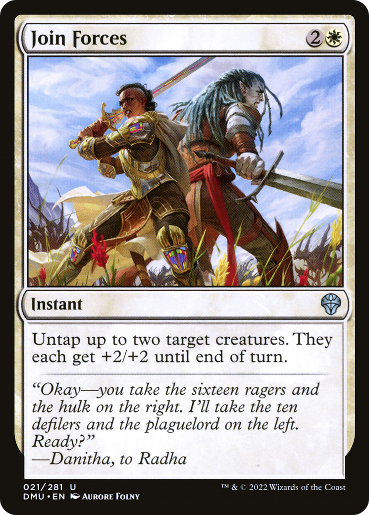 Join Forces (DMU-021) - Dominaria United Foil