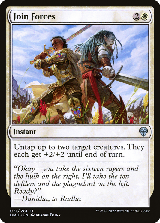 Join Forces (DMU-021) - Dominaria United Foil