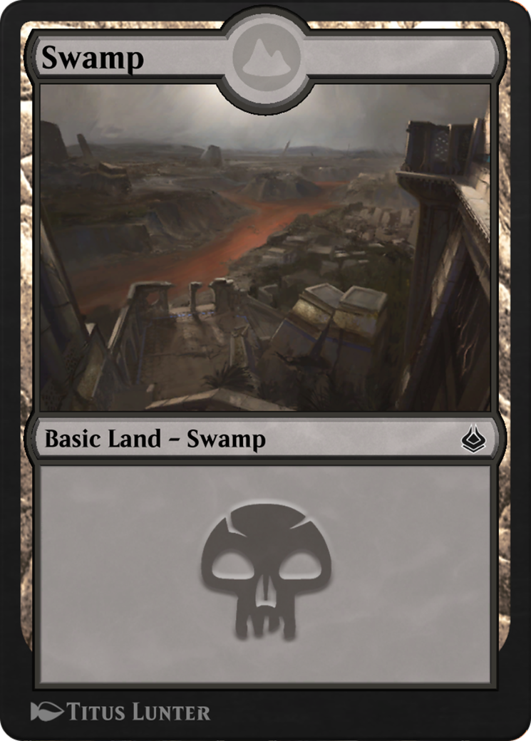 Swamp (AKR-338) - Amonkhet Remastered