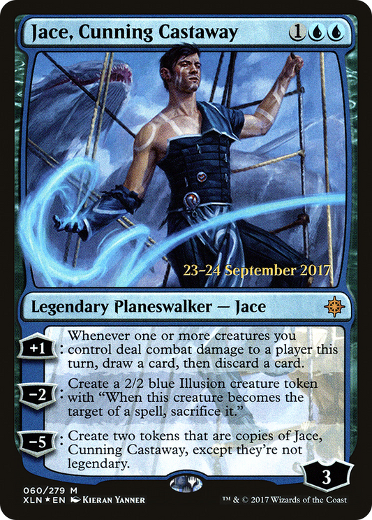 Jace, Cunning Castaway (PXLN-60S) - Ixalan Promos Foil