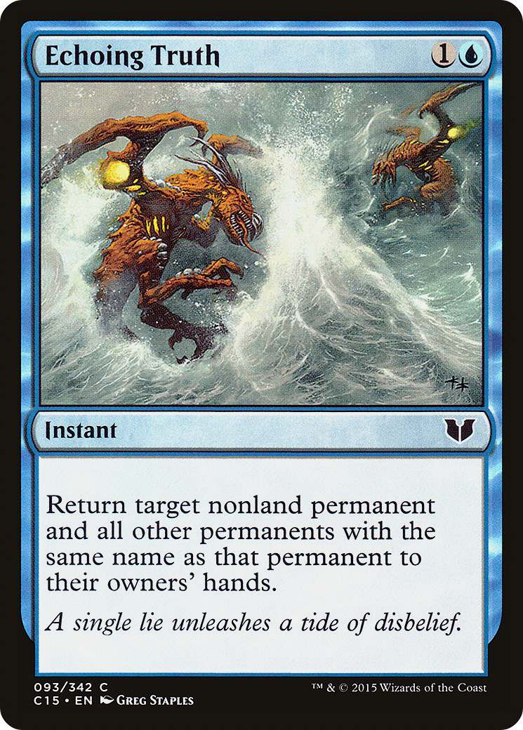 Echoing Truth (C15-093) - Commander 2015