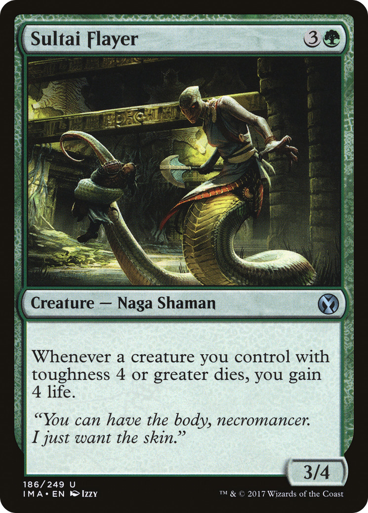 Sultai Flayer (IMA-186) - Iconic Masters