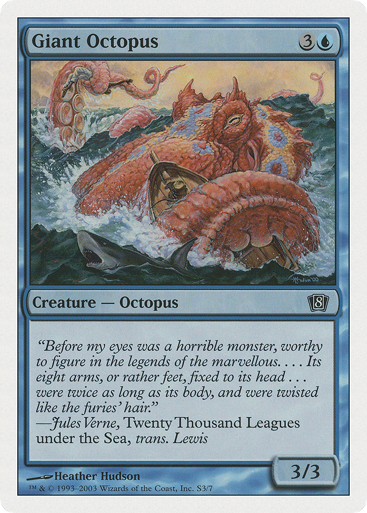 Giant Octopus (8ED-0S3) - Eighth Edition