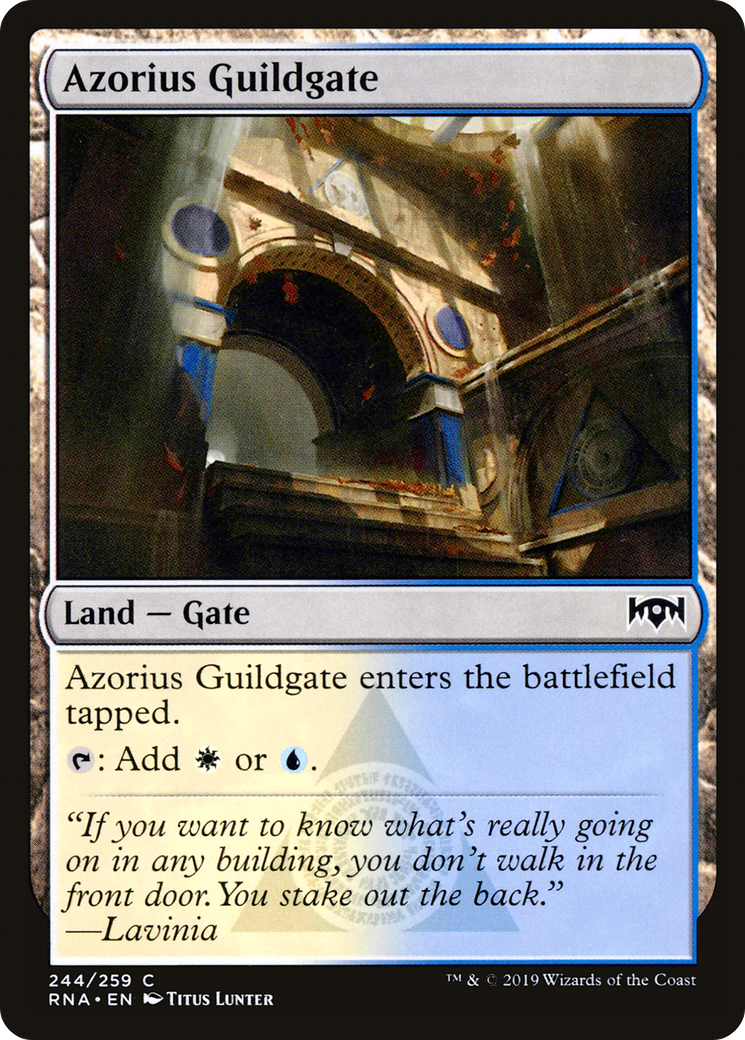 Azorius Guildgate (RNA-244) - Ravnica Allegiance