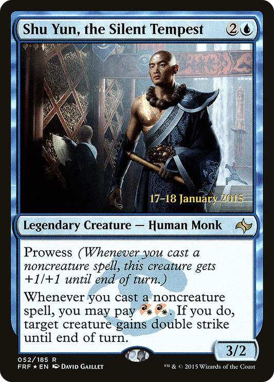 Shu Yun, the Silent Tempest (PFRF-52S) - Fate Reforged Promos Foil