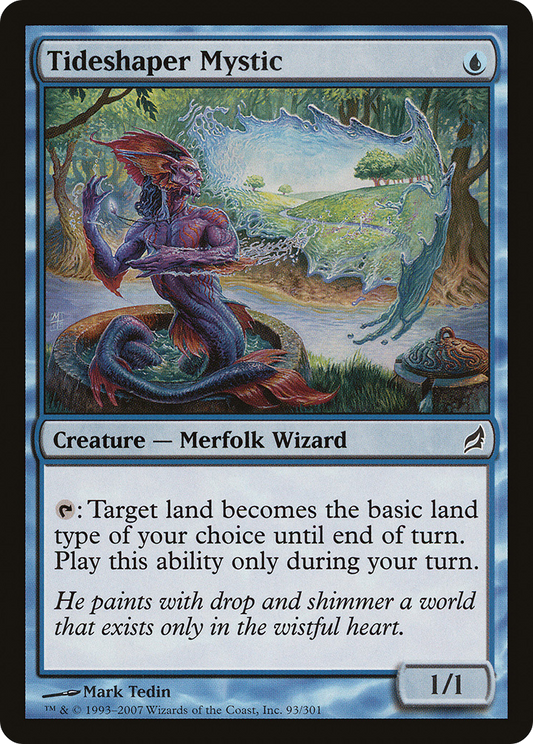 Tideshaper Mystic (LRW-093) - Lorwyn Foil