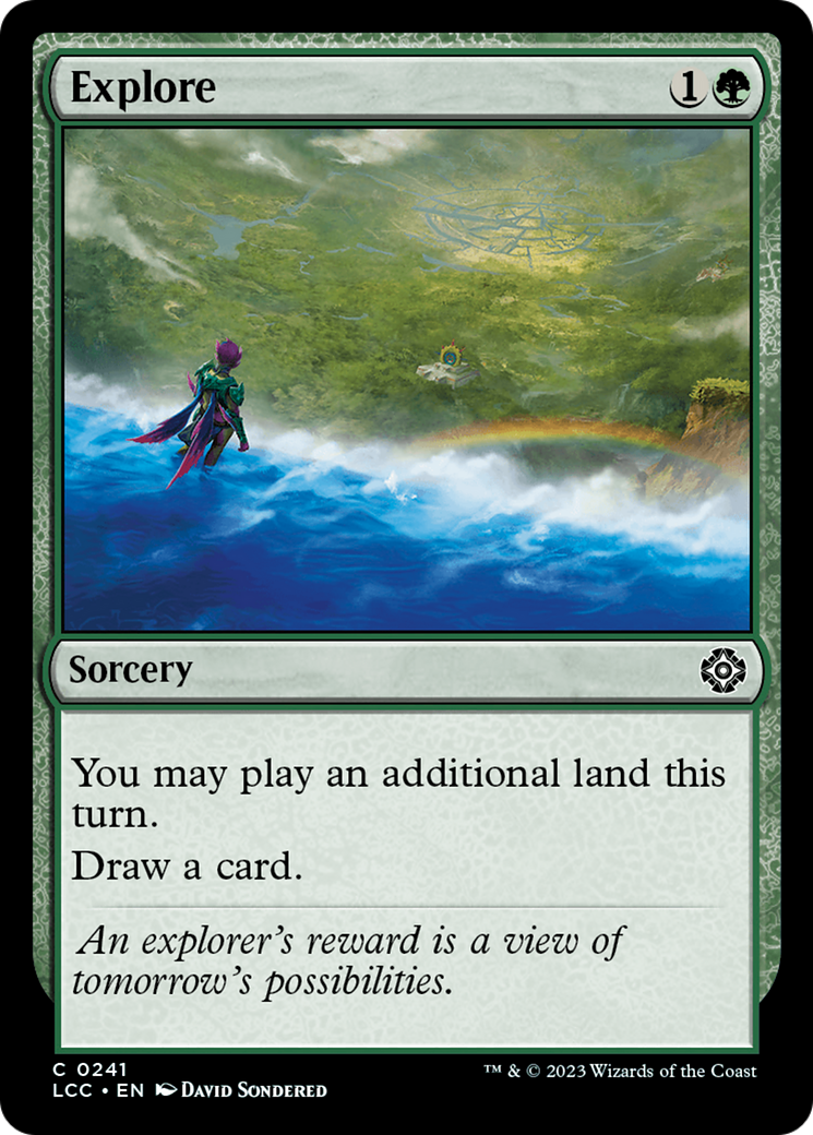 Explore (LCC-241) - The Lost Caverns of Ixalan Commander