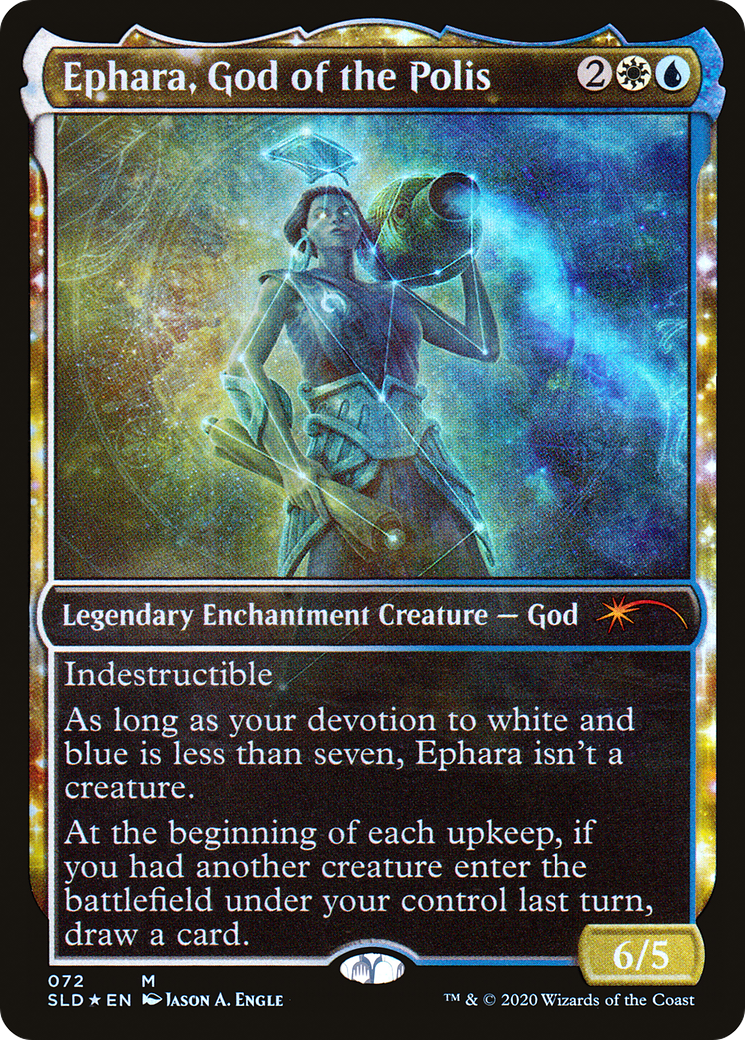Ephara, God of the Polis (SLD-072) - Secret Lair Drop: (Showcase) Foil