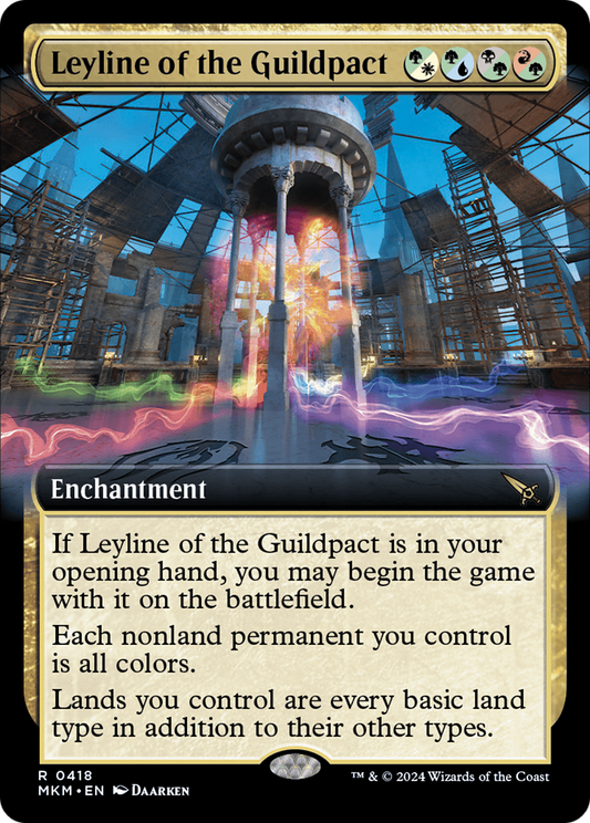 Leyline of the Guildpact (MKM-418) - Murders at Karlov Manor: (Extended Art) Foil