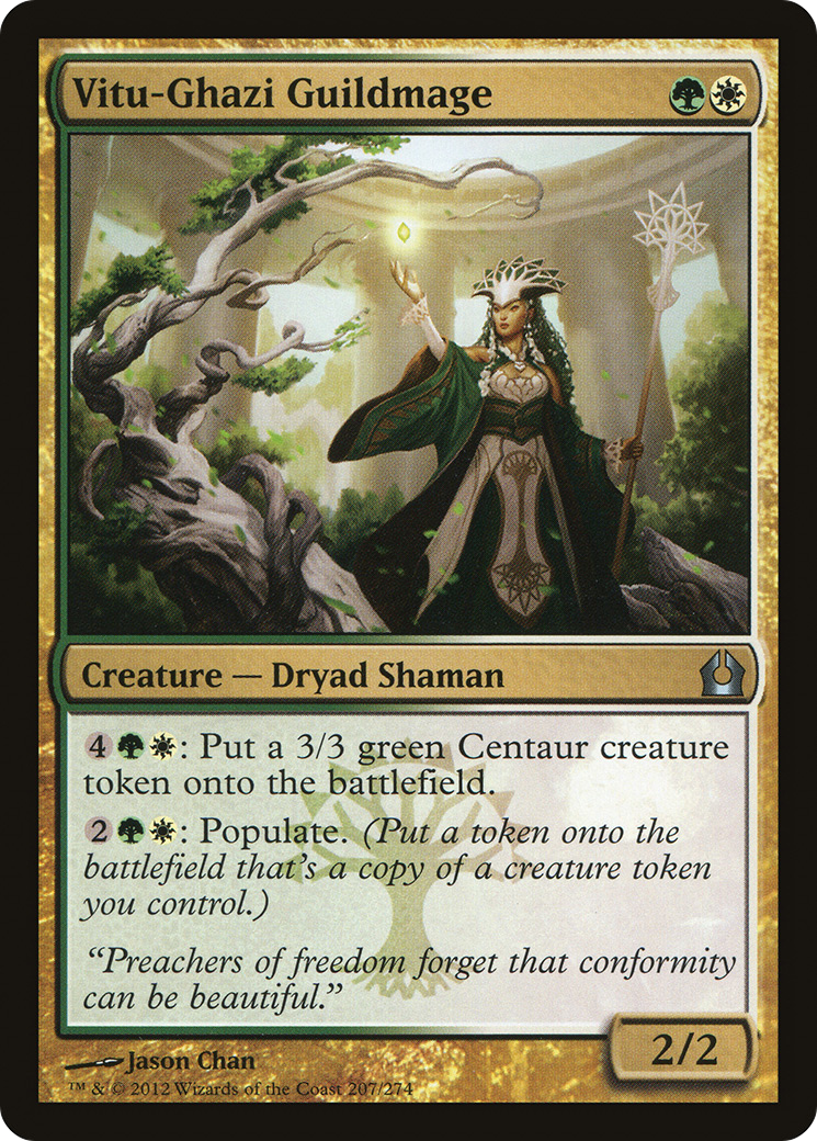 Vitu-Ghazi Guildmage  (RTR-207) - Return to Ravnica