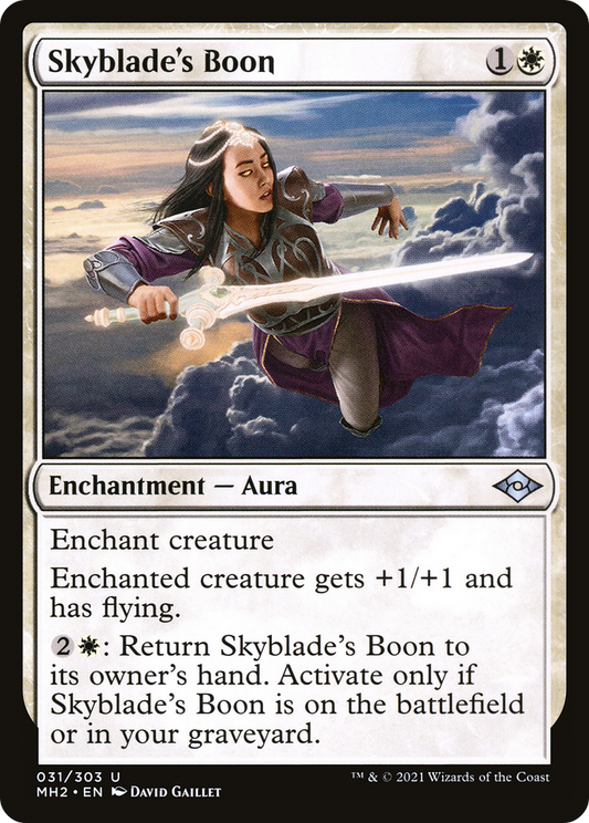 Skyblade's Boon (MH2-031) - Modern Horizons 2